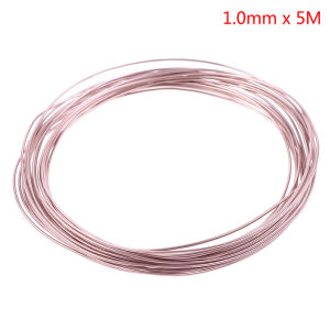 baoda บอนไซสายไฟ anodized อลูมิเนียม bonsai Training Wire รวม16.5ฟุต (สีน้ำตาล)