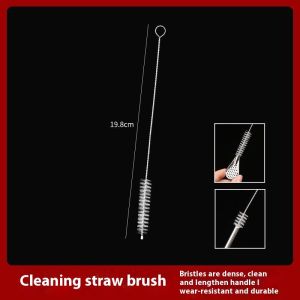 Muỗng Ống hút thép không gỉ gấu bay cho người lớn-Thiết kế tối giản hiện đại