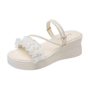[Free Shipping] WomenS Summer Outdoor Sandals With Skirt One-Strap 2026 New Model Thick-Soled Two-Way Wear Sandals