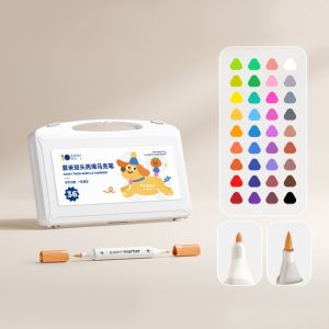 SDFBN Archival Ink 24/36/48/60/80 Colors Art Marker Pens Fineliner Drawing Hook Liner Child Painting Graffiti Pens Fine Line Pen White Ink Dual Tip Brush Acrylic Paint Marker Artists