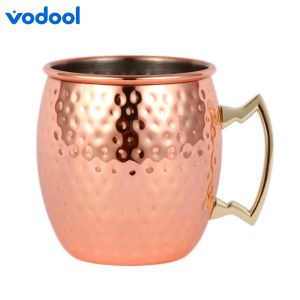 Champagne Stainless Steel Plated Goblet Anti-fall Glass Cocktail Wine Cup