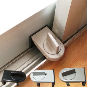 【Damaiii】ที่ล็อคบานเลื่อนประตู ที่ล็อคประตู้ ที่ล็อคหน้าต่าง ​ล็อคกันขโมยแบบกดดึง ตัวจำกัดหน้าต่าง เพื่อความปลอดภัยสำหรับเด็ก