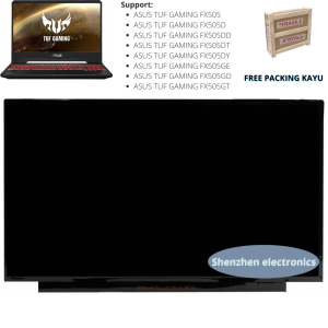 LAYAR PANEL MONITOR LCD LAPTOP ASUS TUF FX505 FX505D FX505DD FX505DT FX505DV FX505DY FX505GD FX505GT NOTEBOOK