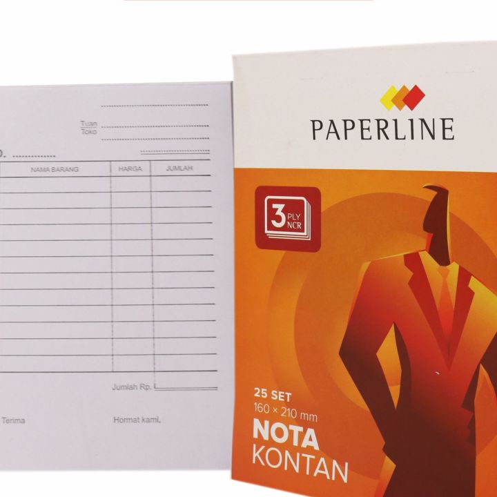 TBMO NOTA KONTAN RANGKAP 3 BESAR PAPERLINE/PCS | Lazada Indonesia