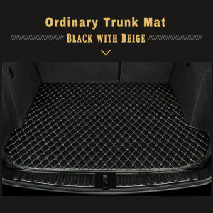 Leather Car Trunk Mats for LEXUS ES 2018 2019 2020 Car Rear Trunk Tray Cargo Liner Carpet Storage Carpet Car Interior Accessories Car Styling