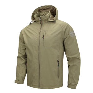 TECTOP Mens Jackets Military Riding Tactical Windbreaker Waterproof Jacket for Men Outerwear hoodie Hooded Bomber Coats