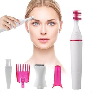 5 in 1 Electric Epilator Electric Hair Removal Women Portable Hair Epilator Bikini Eyebrow Trimmer Comfort Eyebrow Trimmer Cordless Facial