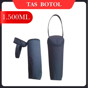 1.500ML | TAS BOTOL AIR MINUM TUMBLER WARNA HITAM JINJING MURAH MODEL TERBARU
