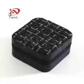 TWOL SHOP stock no.UVW，1pcs Portable Travel Jewellery Box Mini Organizer Case Earrings Ring Pendant Accessories Storage Box