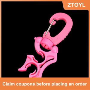【ZTOYL】 Bcd Hose người lưu giữ Clip lặn đôi chủ An toàn nhanh chóng tập tin đính kèm thiết kế mạnh mẽ cho đại dương thăm dò 2 cái
