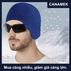 【CANAMEK】 Mũ lông cừu hai lớp mùa đông-đi xe đạp ngoài trời che tai ấm áp bảo vệ lạnh thiết kế dày cho sự ấm áp và chống gió