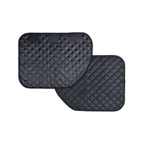 TEWUB 2PCS Black Dog Car Door Protector Dust-proof Oxford Cloth Vehicle Door Covers Guard Universal Anti-Scratch Car Door Pet Barrier for Car Doors