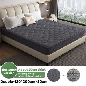 YADUO Spring mattress 8 inches gray/white soft and elastic sleep as comfortable as in a hotel