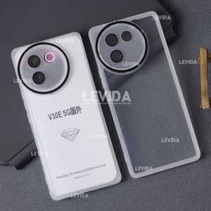 Soft Case Lens Metalic Transparan Vivo V30E Vivo V40 Vivo V40 Pro Vivo V40 Lite