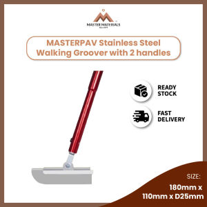 MASTERPAV  Stainless Steel Walking Groover with 2 handles Concrete tool groove line road-cutting machines