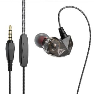 Tai Nghe Gaming/Chơi Game QKZ AK6 AK2 Nhét Tai Có Dây In Ear Có Mic Chống Ồn Cho Điện Thoại và máy tính bảng pc