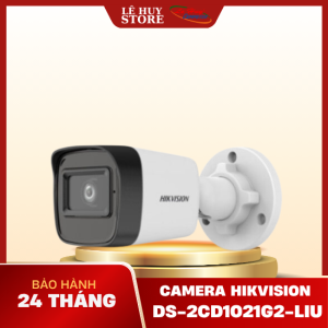 Camera IP 2MP thân trụ HIKVISION DS-2CD1021G2-LIU - Hàng Chính Hãng