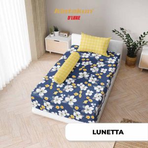 Sprei Kintakun Deluxe Ukuran 120x200 Tinggi 25 Fitted