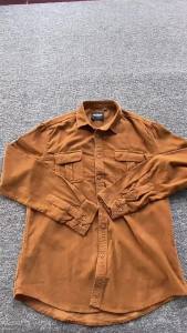 MenS Autumn Cotton Basic Japanese Corduroy MenS Business Shirt Slim Fit Casual Shirt MenS New Long Sleeved Jacket