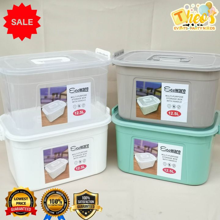 120/121/122 Eco-ware Multi-Purpose Box with Handle and Lock..........
