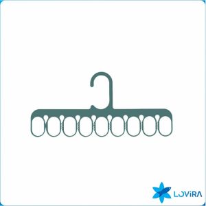 LoviRa Multi-purpose Hanger Traceless Non-slip Multi-functional Hangers Windproof Clothes Drying Rack