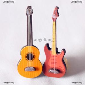 [COD] Laogeliang Mini mô hình đồ nội thất guitar cổ điển phổ biến guitar điện chụp instrumen