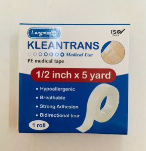 เทปแต่งแผลชนิดใส Longmed Kleantrans และชนิดเยื่อกระดาษ  Longmed Kleanpore (เทปแต่งแผลชนิดใสและชนิดเยื่อกระดาษ)