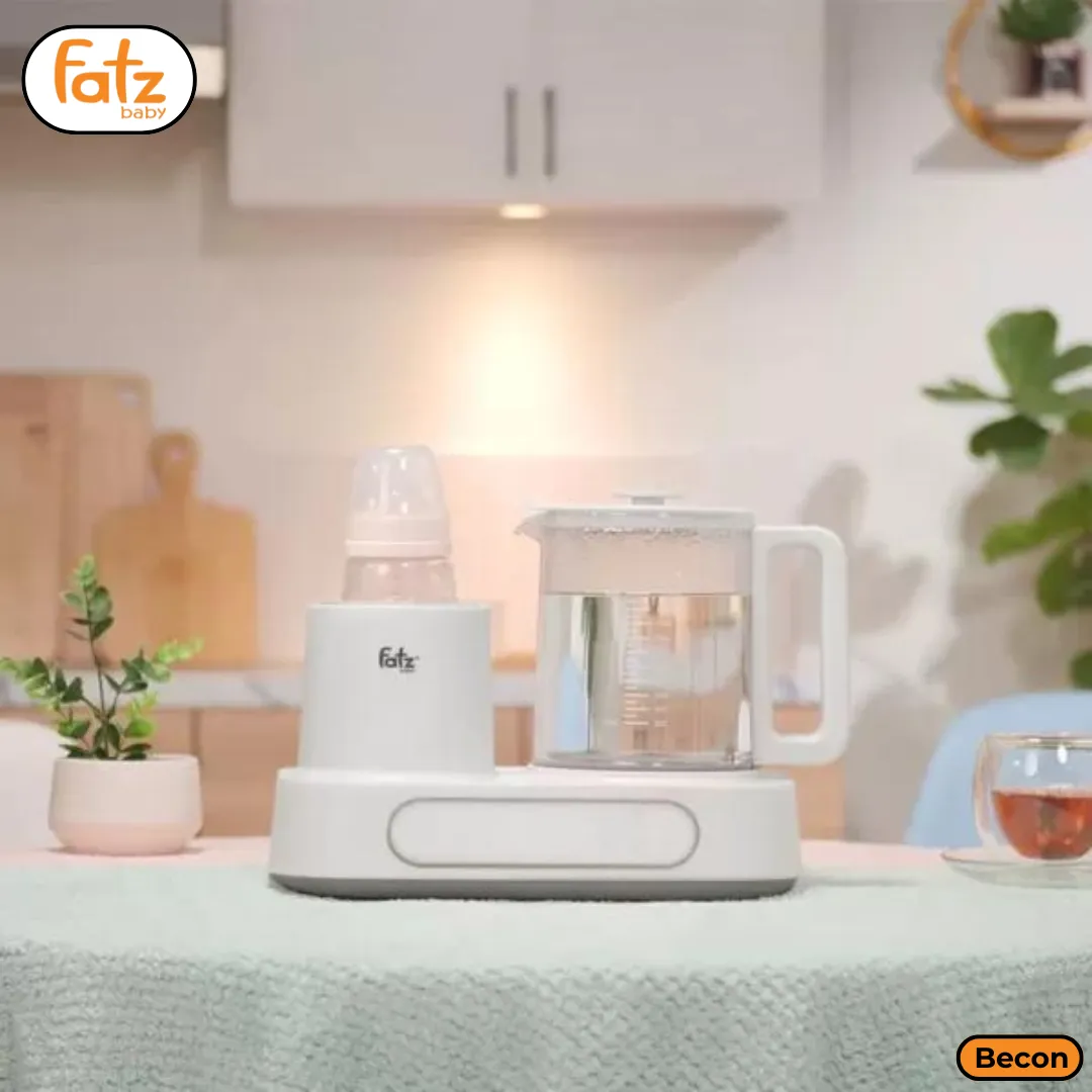 Máy đa năng điện tử Fatz Baby Multimax 9 FB9510HB, lắc sữa/đun & hâm nước pha sữa, dung tích 1200ml:5826