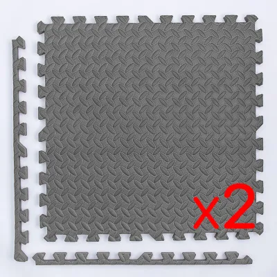 แผ่นยางปูพื้น EVA ขนาด 100x100x2.5 ซม. หนาพิเศษ กันเสียง กันกระแทก ใช้ในยิมหรือออกกำลังกาย พร้อมส่ง