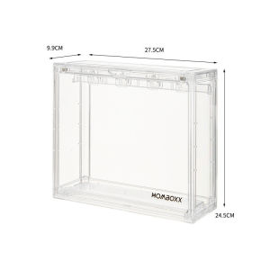 [SG]Pop Mart Labubu storage transparent doll hanging display dustproof doll and figurine storage rack