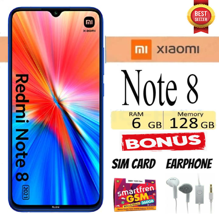 HP XIAOMI REDMI NOTE RAM GB ROM 128 GB Ex-Berliancahh Garansi