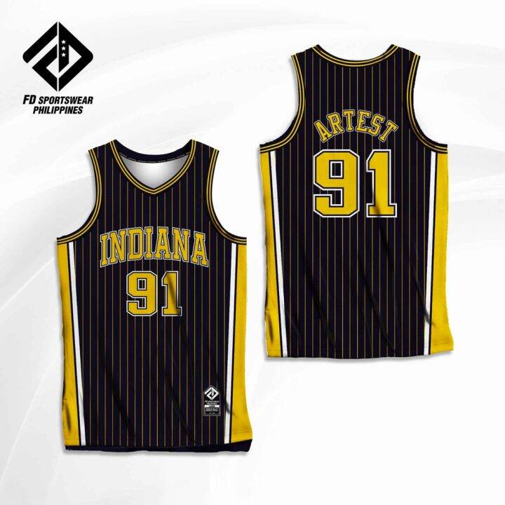 RON ARTEST INDIANA PACERS FULL SUBLIMATED JERSEY | Lazada PH