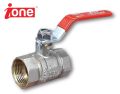 [1pieces] iOne Brass Ball Valve Full Bore PN25 with Galvanised Handle and Stainless Steel Nuts Pipe Fittings 1/2  3/4  1  1-1/4  1-1/2  2. 
