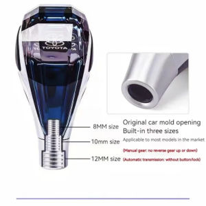 Honda/Toyota/Mitsubishi LED Gear Shift Knob – Touch Activated Multi-Color with Car Logo