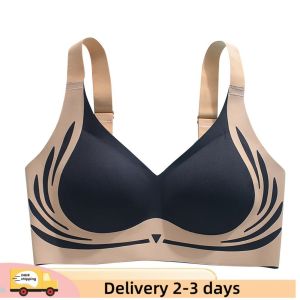 oobest [จัดส่ง 2-3 วัน] แก้ไขถ้วยปิดขึ้นยกทรงป้องกันการหย่อนคล้อยบาง Braless Steel Loop ยกทรงที่สะดวกสบาย สายปรับได้ Comfort Fit Bra ไม่มีรอยต่อ