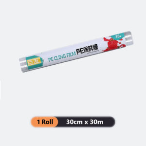 🇸🇬 Plastic Wrap Roll 30cm x 30m | Food Grade Cling Wrapping Shrink Stretch Film Kitchen Packing Baking Cover Storage 保鲜膜