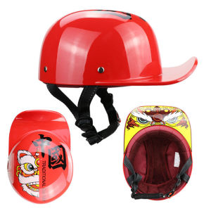 Vintage Helmet Personality Baseball Cap Harley Electric Motorcycle Half Helmet Scooter Cap Helmet Painted Street Bike