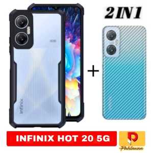 PROMO 2 INC 1 CASE INFINIX ZERO 5G / INFINIX HOT 20 5G SOFT HARD CASE SUPER SLIM EXCELLENT