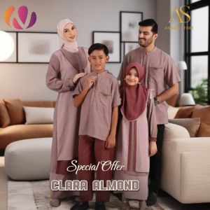 BAJU SARIMBIT NIBRAS RAYYA SERIES CLARA ALMOND / SARIMBIT NIBRAS CLARA ALMOND