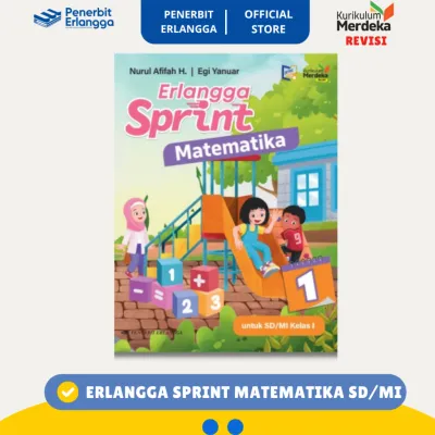 [Erlangga Official] Sprint Matematika Revisi Kelas 1 2 3 4 5 Sd/Mi Kurikulum Merdeka