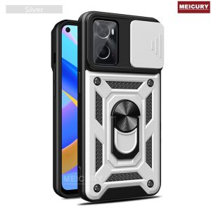 Ốp cho OPPO A96 A76 A36 A74 A54 A55 4G / 5G Ốp đẩy ống kính cửa sổ Ốp lưng cứng tích hợp giá đỡ vòng viền nhựa TPU mềm chống sốc Ốp mỏng chống bảo vệ chống rơi