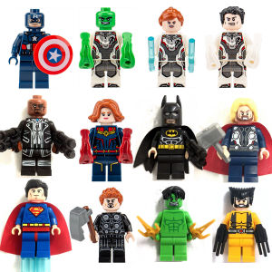 30pcs/set The Avengers Mini doll Blocks Superhero Collectibles Assembled Bricks Boy Gift