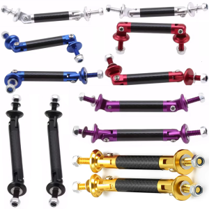 Set Of 2 Lightweight Car Front Lip Struts Rods Stabilizers Bars For Improved Stability And Control For Daily & Track Use