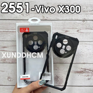 |HỎA TỐC HCM| Ốp lưng XUNDD Vivo X300/ X300 Pro - Chống shock Mặt lưng trong Viền TPU