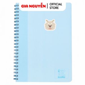 Sổ lò xo kép CARO Klong 535 - Khổ A5 - 120 Trang - Màu Pastel Gia Nguyễn --