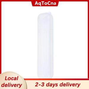 [COD] AqToCna Ship within 24 hours Makeup Brush Organizer Transparent With Cover Eyebrow Pencil Boxes Portable Women Cosmetic Storage Organizer Makeup Tools