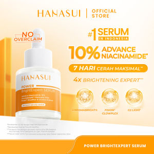 (REAL 10% ADVANCE NIACINAMIDE) Hanasui Power Bright Expert Serum - Serum Mencerahkan Kurangi Bintik Hitam Bekas Jerawat