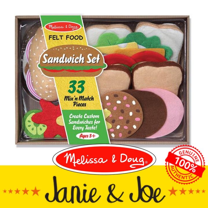 Melissa & hot sale doug felt food