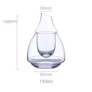 2022 หม้อไวน์แก้วใส ถ้วยสาเกญี่ปุ่น ถังน้ำแข็ง สำหรับบ้าน โรงแรม บาร์ ขวดไวน์สร้างสรรค์ เครื่องจ่ายวิสกี้