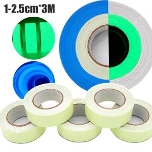 Luminous Tape 3m Green Warning Ground Light Storage Stair Anti-Slip Sticker Bicycle Frame Warning Reflective Fluorescent Tape